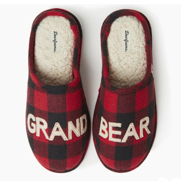 NEW Grand Bear Buffalo Check Clog Slipper - Picture 1 of 9